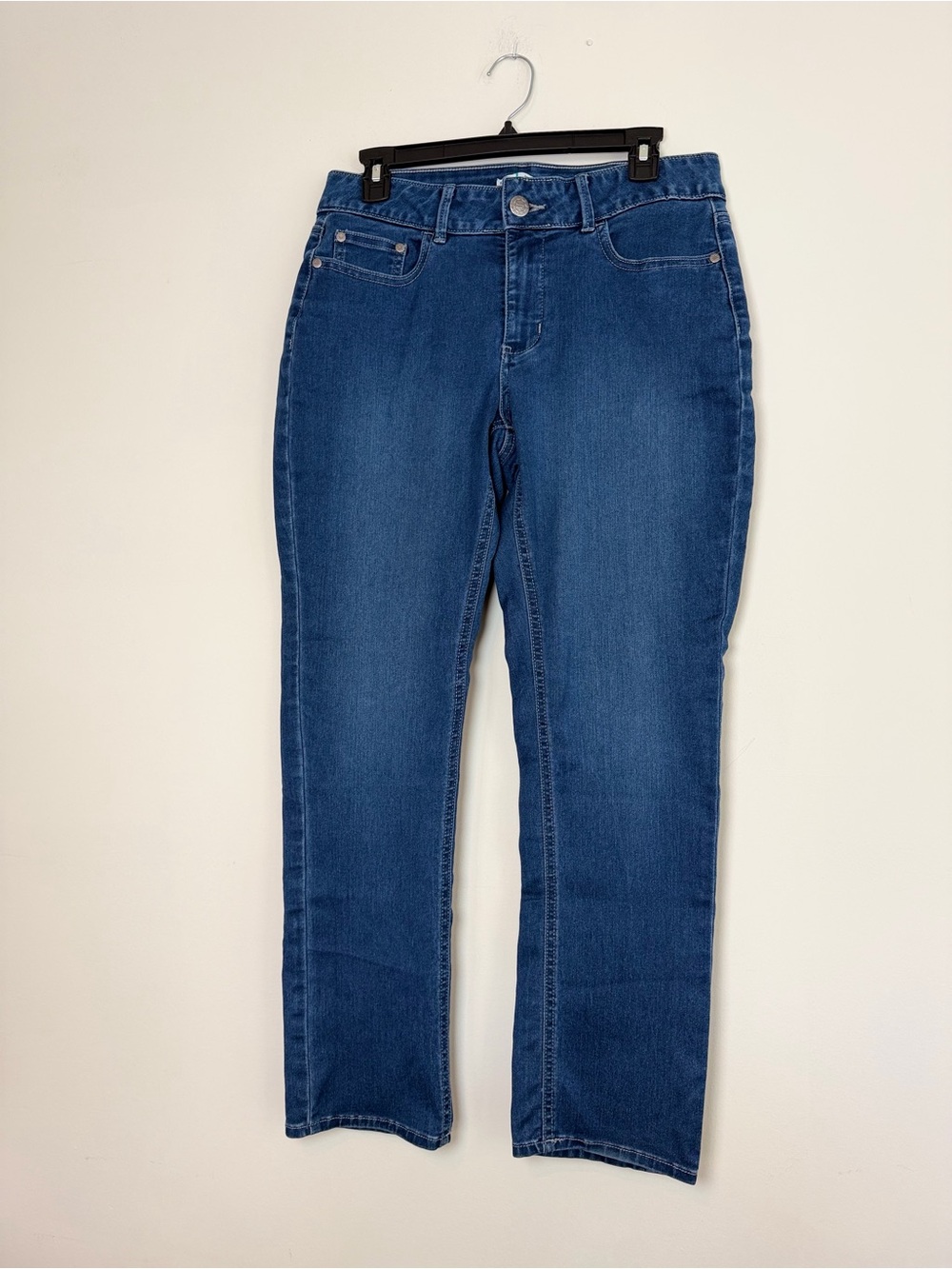 Lee Mid Rise Skinny Jeans Dark Blue Wash Women’s 12P